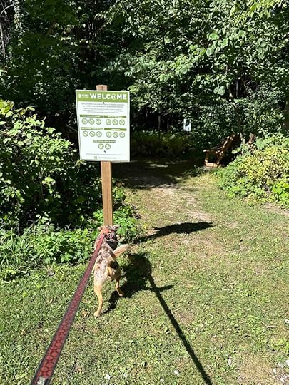 Acres Land Trust welcome sign