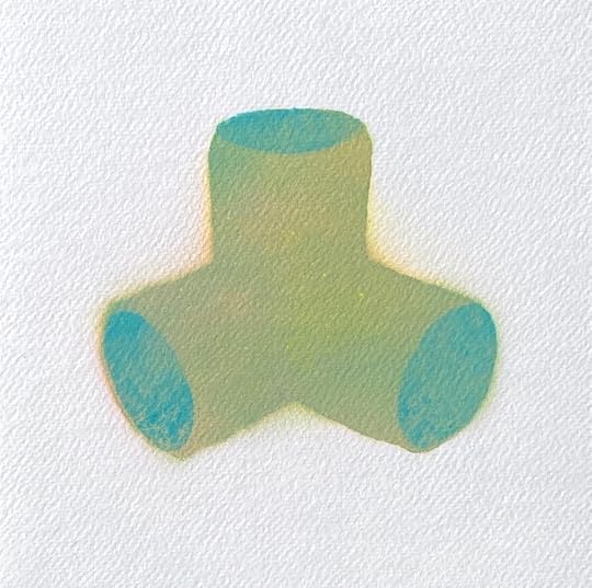 Weird Science 2022 spray paint on paper 8%22x8%22.JPG