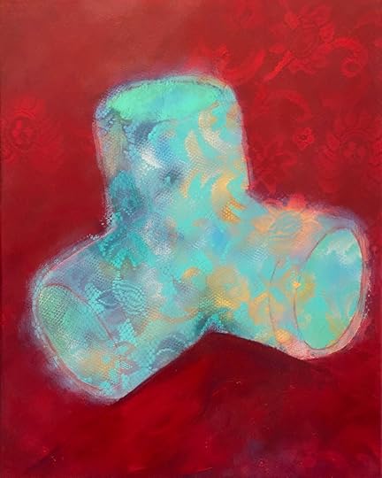 Why Can't I Be You (Me), 2002 acrylic spray pencil on canvas 20x16.jpg