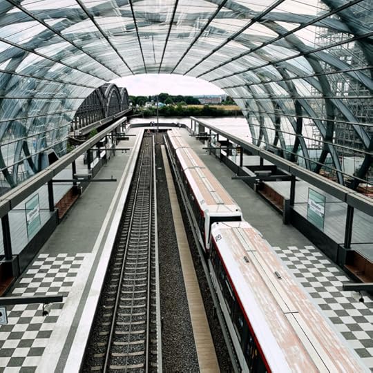Die U-Bahnstation Elbbrücken