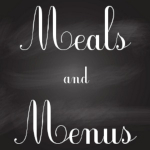 French meals and menus