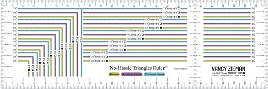 No-Hassle Triangles Ruler Available at Nancy Zieman Productions at ShopNZP.com
