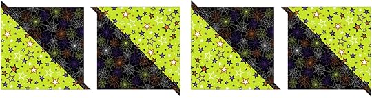 Sew A Celebration Halloween Half-Square Triangles Table Runner Sewing Tutorial