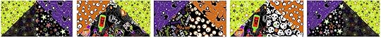 Sew A Celebration Halloween Half-Square Triangles Table Runner Sewing Tutorial