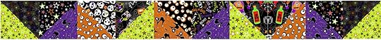 Sew A Celebration Halloween Half-Square Triangles Table Runner Sewing Tutorial
