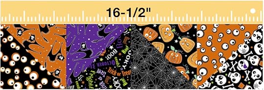 Sew A Celebration Halloween Half-Square Triangles Table Runner Sewing Tutorial