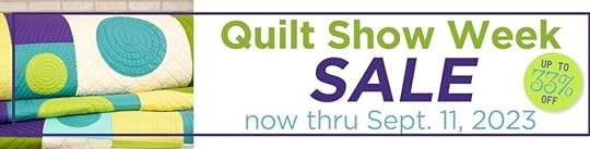 Quilt_Show_Week_2023_SALE at Nancy Zieman Productions at ShopNZP.com