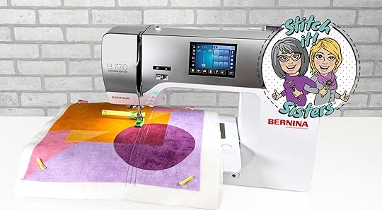 NEW! Stitch it! Sisters Ultimate Straight Line Machine Quilting Tutorial
