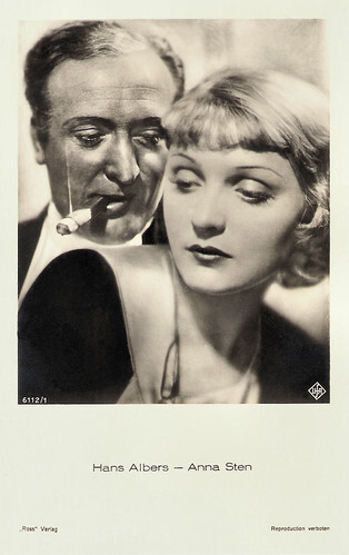 Anna Sten and Hans Albers in Bomben auf Monte Carlo (1931)