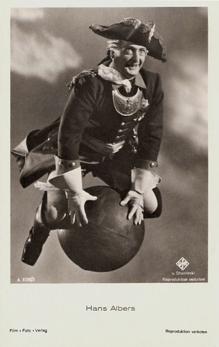 Hans Albers in Münchhausen (1943)