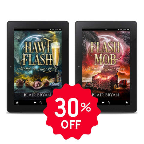 Book bundle Midlife in Aura Cove by Blair Bryan