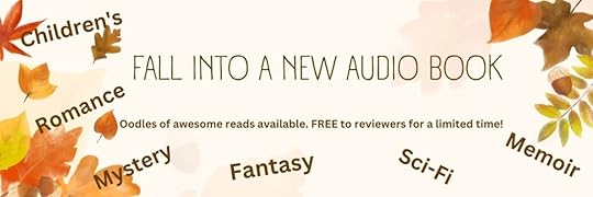 Fall Into A New Audiobook Group Promo Banner