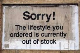 Sustainable startup lifestyle out of stock