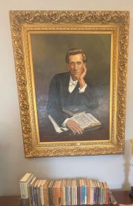 Oswald Chambers painting at God's Bible School