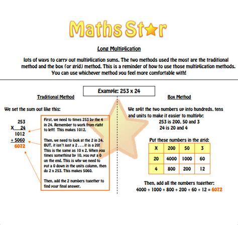 free 9 sample long multiplication worksheet templates in pdf