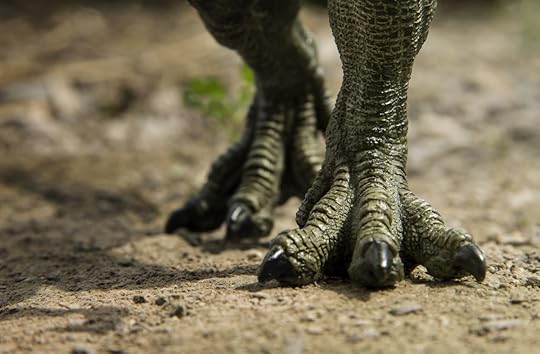 feet walking of Tyrannosaurus