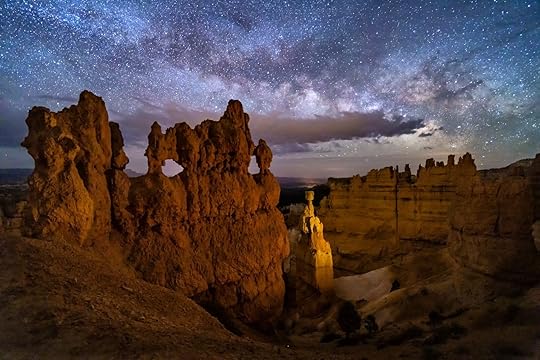 stars over Bryce Canyon National Park, Utah one of the best national parks for stargazing in the US