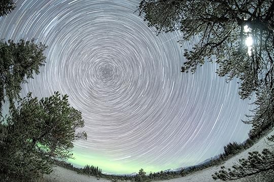 Stars over Glacier National Park one of the best national parks for stargazing