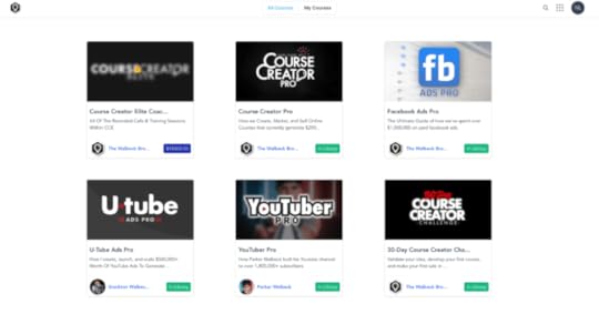 course creator pro review course page