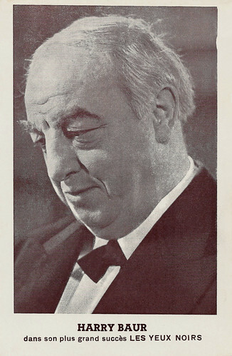 Harry Baur in Les yeux noires
