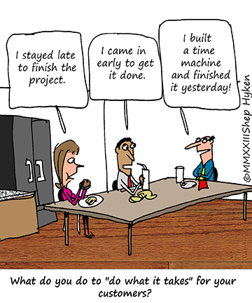 exceeding customer expectations