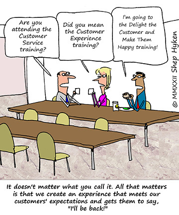What's the difference between customer service and custoemr experience