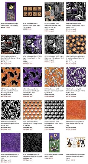 NEW! Halloween Spirit Fabrics Now Available at Nancy Zieman Productions at ShopNZP.com