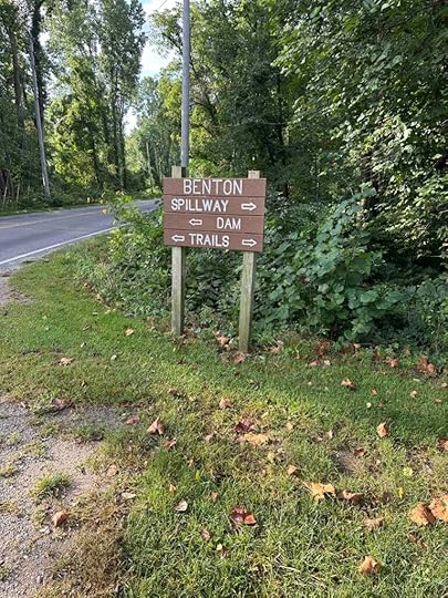 Benton - River Preserve County Park sign