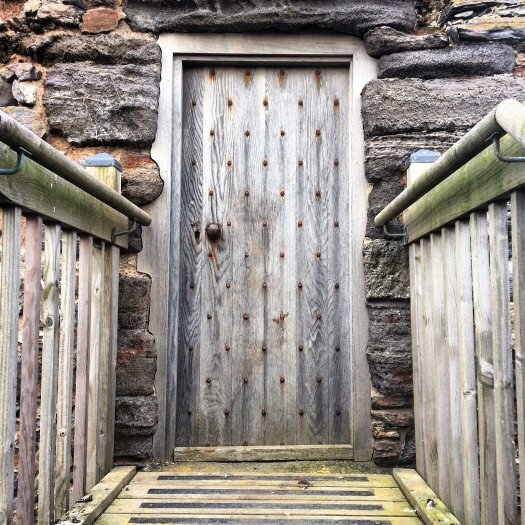 the door of the wine tower
