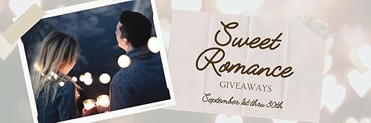 Sweet Romance Giveaway - September - Ends 9/30 - YA,Romance,