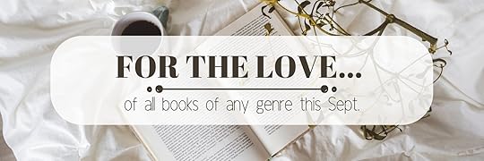 For the Love of Books - Ends 9/30 - Romance,Mystery,