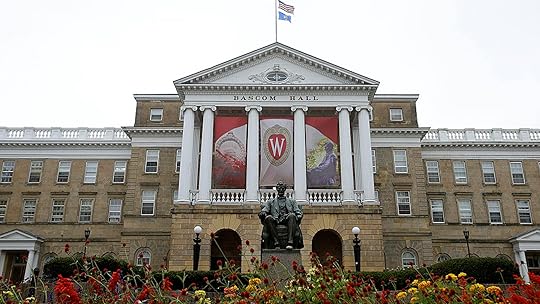 MADISON, WI - OCTOBER 12: An outside view of Bascom Hall on the campus of the University of Wisconsin on October 12, 2013 in Madison, Wisconsin.