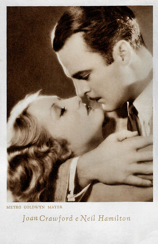 Joan Crawford and Neil Hamilton in Laughing Sinners