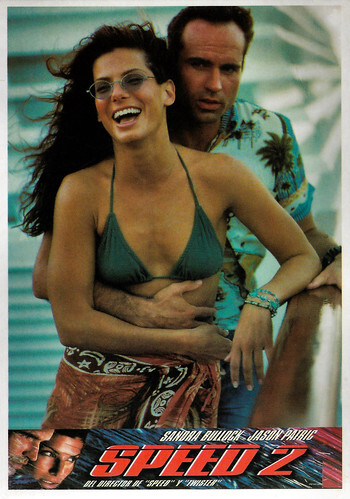 Sandra Bullock and Jason Patric in Speed 2 - Cruise Control (1997)