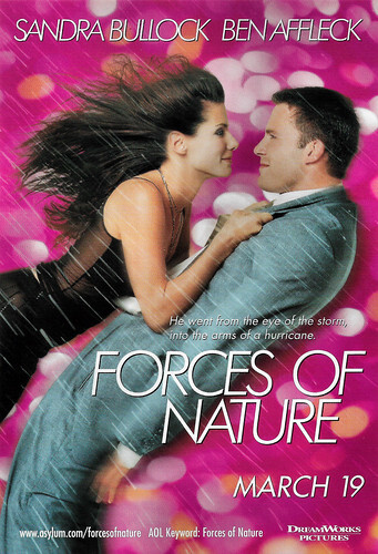 Sandra Bullock and Ben Affleck in Forces of nature (1999)