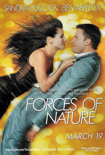 Sandra Bullock and Ben Affleck in Forces of nature (1999)