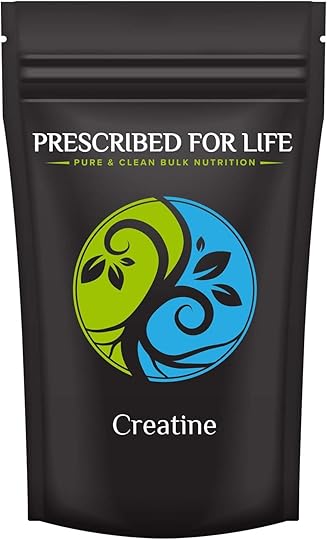 Prescribed For Life Creatine Powder | Organic Creatine Monohydrate Amino Acids Supplement | Naturally Boost Athletic Performance and Strength | Gluten Free, Vegan, Non-GMO, Kosher (5 kg)