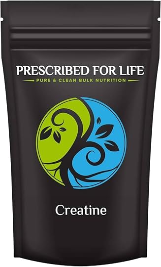 Prescribed For Life Creatine Powder | Organic Creatine Monohydrate Amino Acids Supplement | Naturally Boost Athletic Performance and Strength | Gluten Free, Vegan, Non-GMO, Kosher (5 kg)