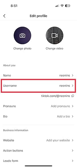 How To Change Your Username on TikTok 3
