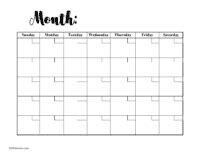 Keep track in style with customizable calendar design templates. free blank calendar templates word excel pdf for any month