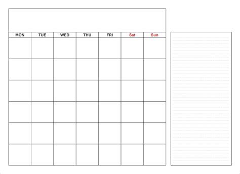 These calendars let you insert pictures into the boxes, change font colors for . blank calendar template blankcalendar template excel calendar
