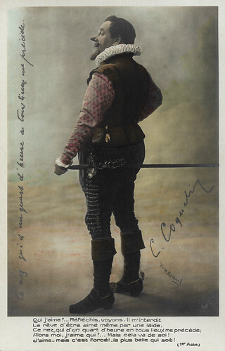 Constant Coquelin Ainé as Cyrano de Bergerac