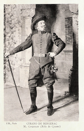 Constant Coquelin Ainé as Cyrano de Bergerac