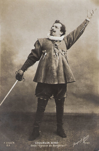 Constant Coquelin Ainé as Cyrano de Bergerac
