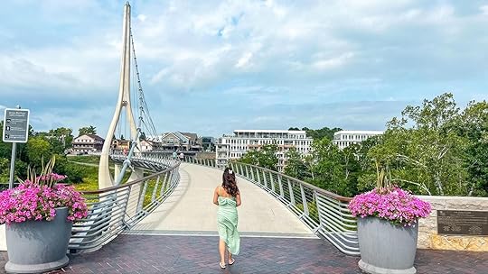 s shaped bridge in dublin ohio