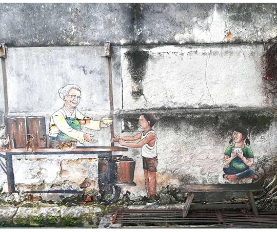 Backpacking Housewife Old Soy Milk Stall created as a collaboration by St. Xavier’s Institution