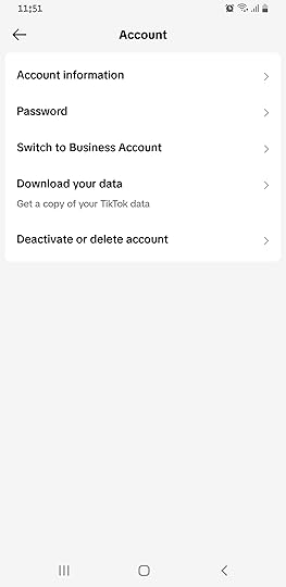 Switch to Business Account