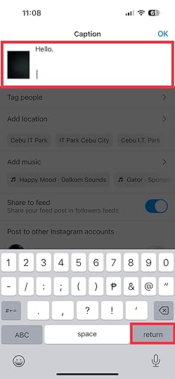How To Do Instagram Line Break 6