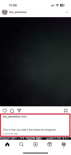 How To Do Instagram Line Break 8