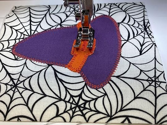 Halloween Appliqued Palette Coaster Sewing Tutorial at the Nancy Zieman Productions Blog